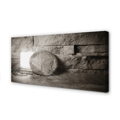 Duży obraz na płótnie Jaskinia i Światło