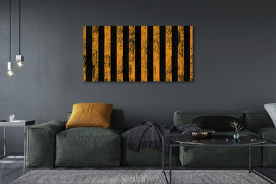 Obraz na płótnie Żółte Paski w Nieładzie