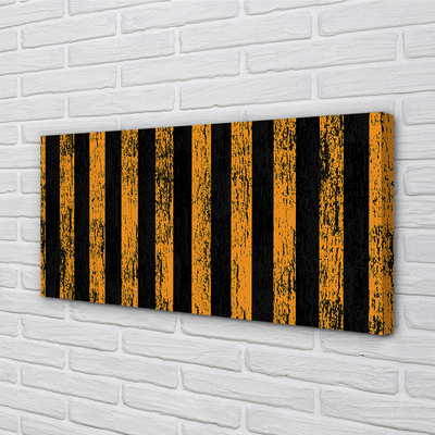 Obraz na płótnie Żółte Paski w Nieładzie