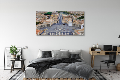 Obraz na płótnie Rzym Watykan plac panorama