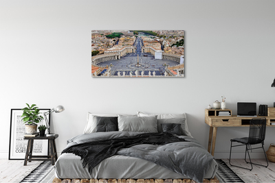 Obraz na płótnie Rzym Watykan plac panorama