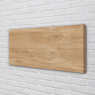 Obraz drukowany na płótnie Charakterystyczne Sęki Drewna