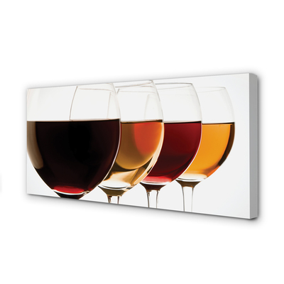 Duży obraz na płótnie Symfonia Wina W Szkle