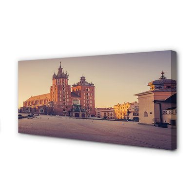 Obraz na płótnie Kraków Kościół wschód słońca
