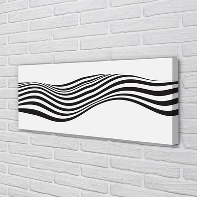 Zdjęcie na płótnie Falujący Wzór Zebry