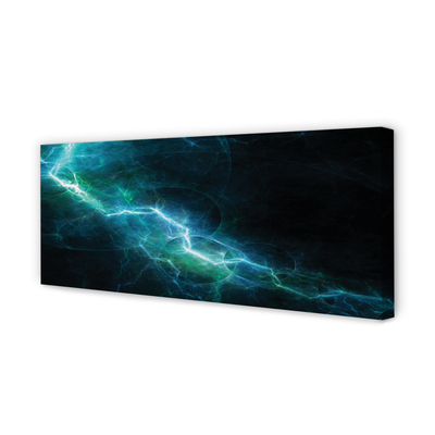 Duży obraz na płótnie Fraktalne Pioruny