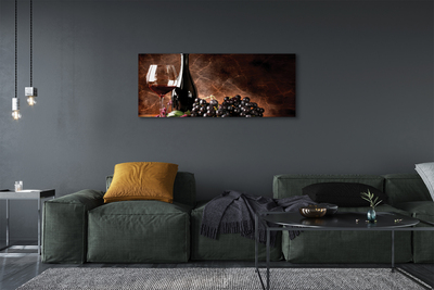 Duży obraz na płótnie Rubinowe Wino W Kieliszku