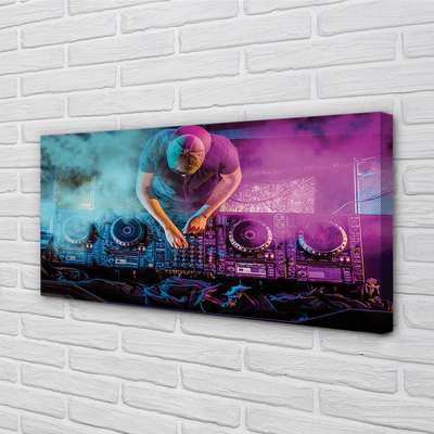 Obraz drukowany na płótnie Rytm Nocnego Klubu