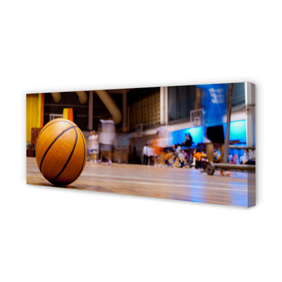 Obraz canvas na ścianę Emocje Na Boisku Koszykówki