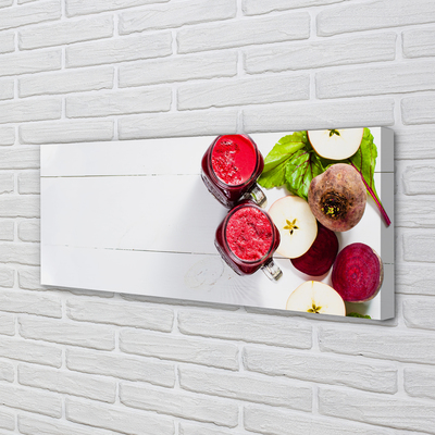 Obraz drukowany na płótnie Zdrowy Koktajl Warzywno-Owocowy