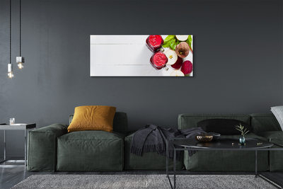 Obraz drukowany na płótnie Zdrowy Koktajl Warzywno-Owocowy