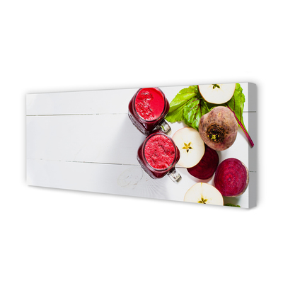 Obraz drukowany na płótnie Zdrowy Koktajl Warzywno-Owocowy