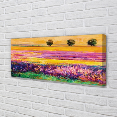 Duży obraz na płótnie Drzewa na Tle Nieba