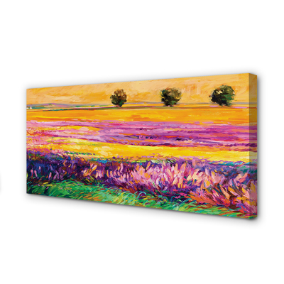 Duży obraz na płótnie Drzewa na Tle Nieba