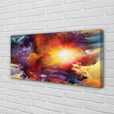 Duży obraz na płótnie Abstrakcja Fraktalna