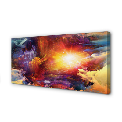 Duży obraz na płótnie Abstrakcja Fraktalna