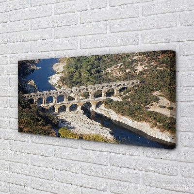 Obraz na płótnie Rzym Akwedukty rzeka