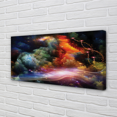 Duży obraz na płótnie Cyfrowa Sztuka Fraktali