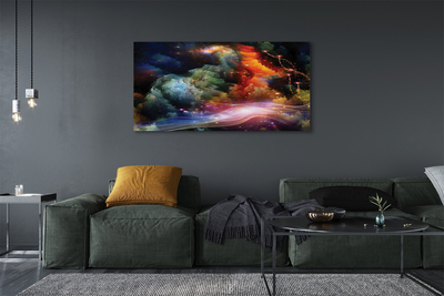 Duży obraz na płótnie Cyfrowa Sztuka Fraktali