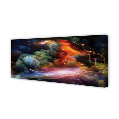 Duży obraz na płótnie Cyfrowa Sztuka Fraktali