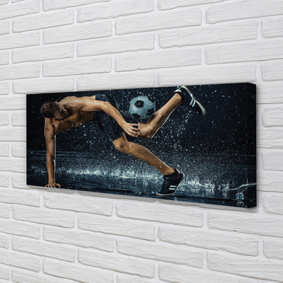 Zdjęcie na płótnie Pasja Gry W Deszczu