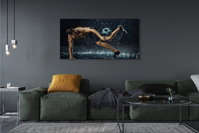 Zdjęcie na płótnie Pasja Gry W Deszczu