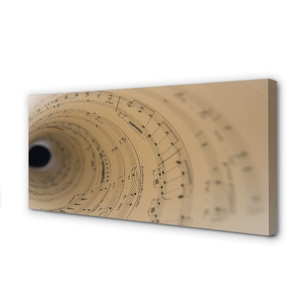 Zdjęcie na płótnie Rękopis Wielkiej Symfonii