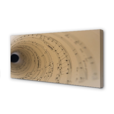 Zdjęcie na płótnie Rękopis Wielkiej Symfonii