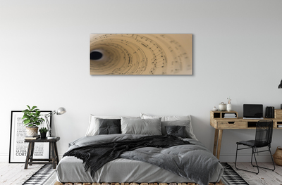 Zdjęcie na płótnie Rękopis Wielkiej Symfonii