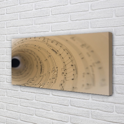 Zdjęcie na płótnie Rękopis Wielkiej Symfonii