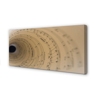 Zdjęcie na płótnie Rękopis Wielkiej Symfonii