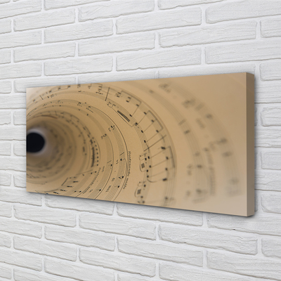 Zdjęcie na płótnie Rękopis Wielkiej Symfonii