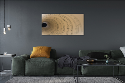 Zdjęcie na płótnie Rękopis Wielkiej Symfonii