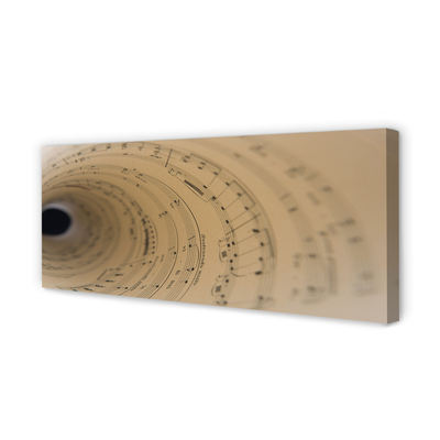 Zdjęcie na płótnie Rękopis Wielkiej Symfonii