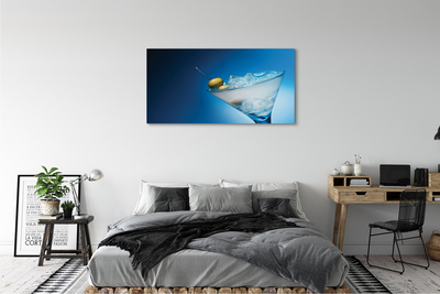 Duży obraz na płótnie Klasyczny Aperitif Z Oliwką