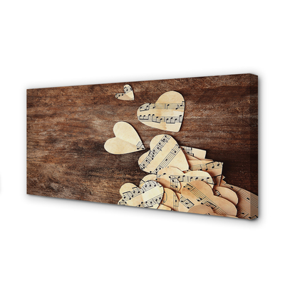 Zdjęcie na płótnie Muzyka Płynąca Z Serca