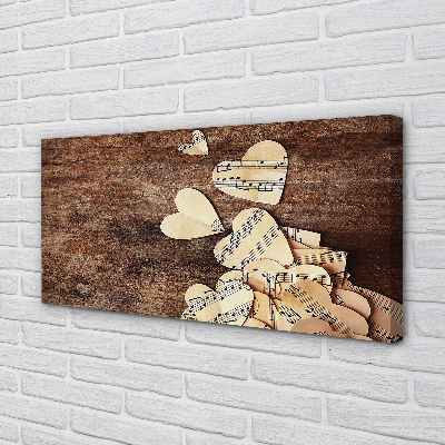 Zdjęcie na płótnie Muzyka Płynąca Z Serca