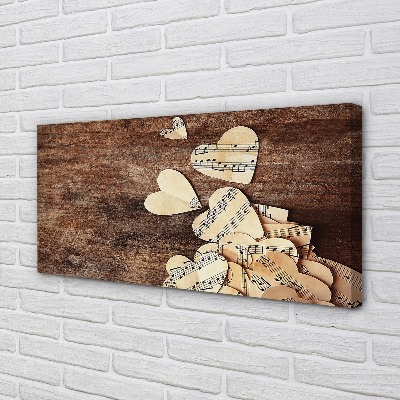 Zdjęcie na płótnie Muzyka Płynąca Z Serca