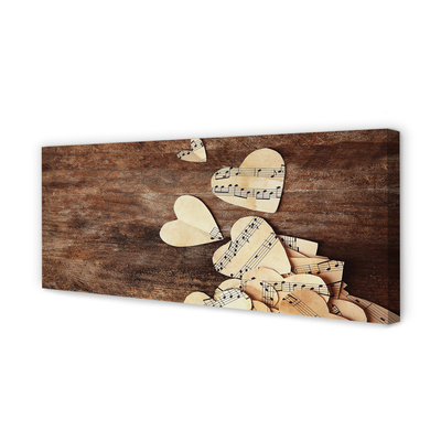 Zdjęcie na płótnie Muzyka Płynąca Z Serca