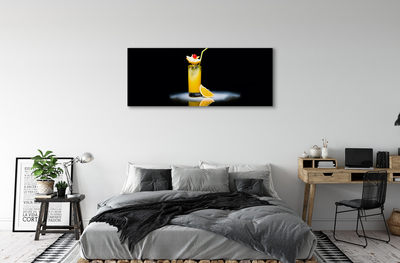 Duży obraz na płótnie Słoneczny Koktajl Pomarańczowy