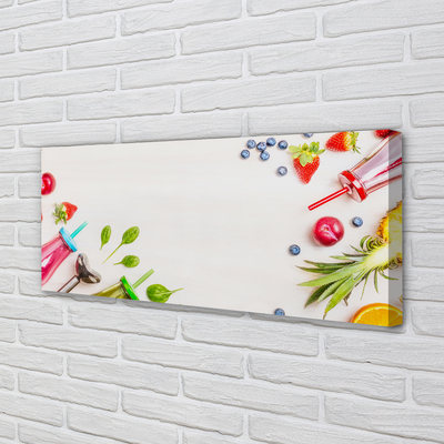 Obraz drukowany na płótnie Zielony Koktajl Witaminowy