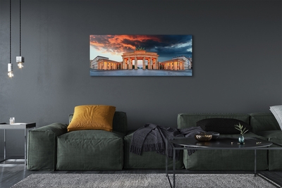 Obraz canvas na ścianę Symbol Berlina: Brama Brandenburska