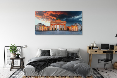 Obraz canvas na ścianę Symbol Berlina: Brama Brandenburska