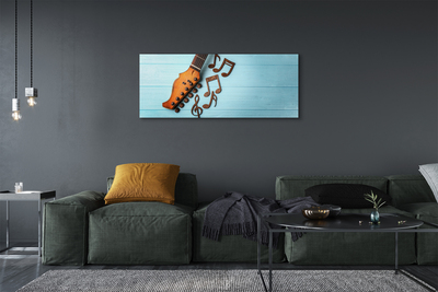 Fotoobraz na płótnie Akordy Zapisaną Nutą