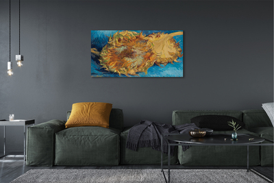 Obraz na płótnie Dwa ścięte słoneczniki (III) - Vincent van Gogh