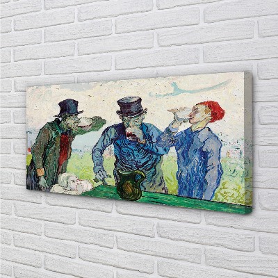 Obraz na płótnie Pijący - Vincent van Gogh
