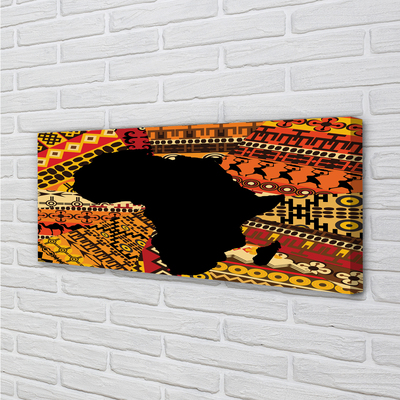 Obraz canvas na ścianę Mapa z Wzorami