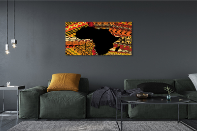 Obraz canvas na ścianę Mapa z Wzorami