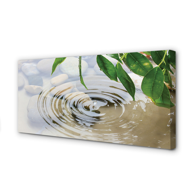 Duży obraz na płótnie Krystaliczny Plusk Wody