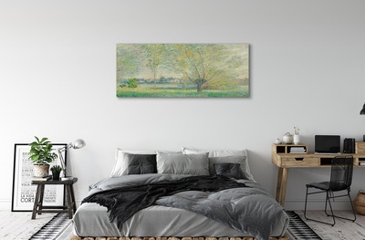 Obraz na płótnie Wierzby - Claude Monet